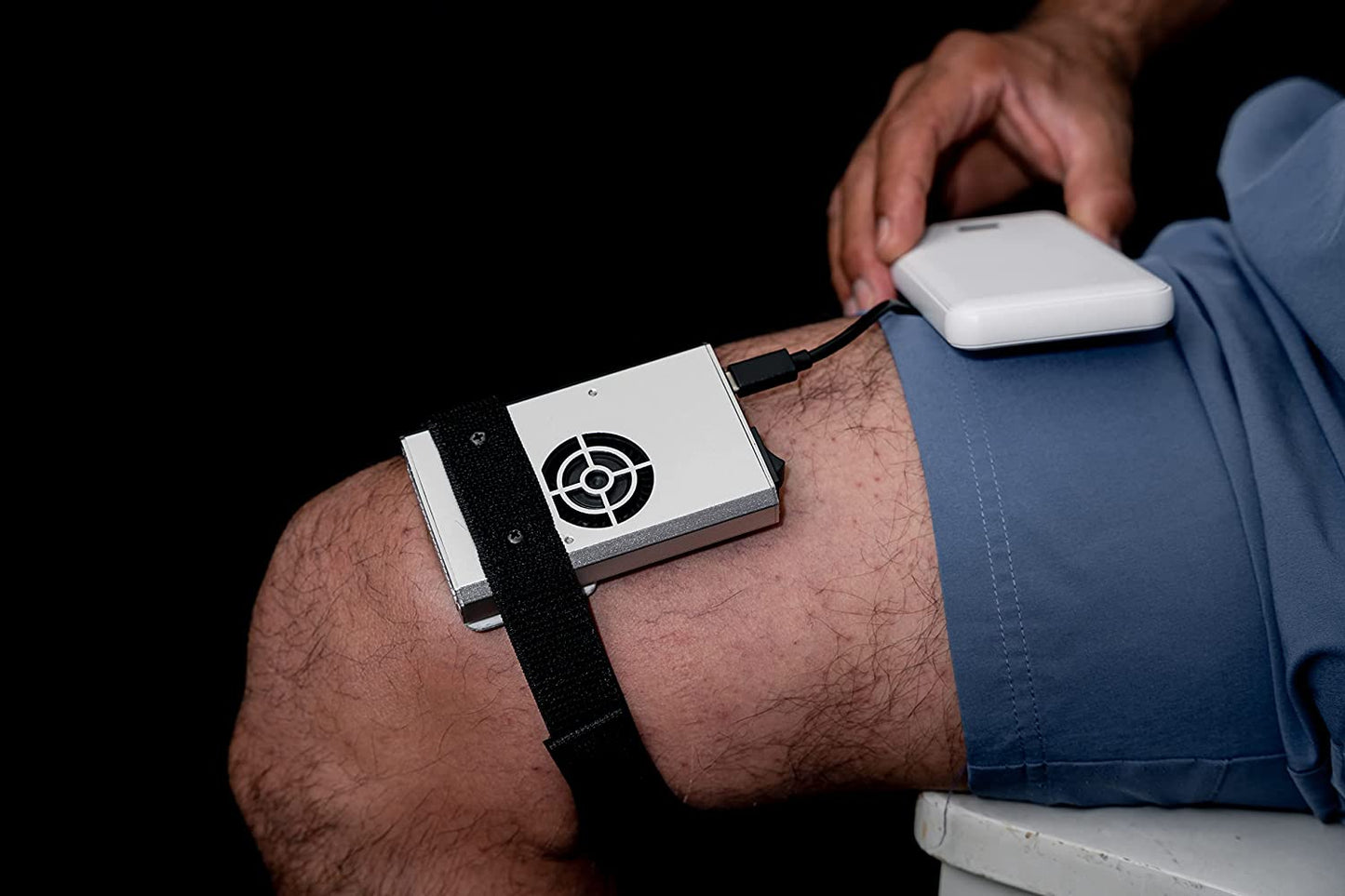 Portable Comfort Cooler - Battery Powered, wearable, no mess "Ice Pack"